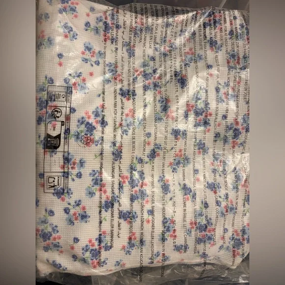 Amazon Essentials Womens Waffle Snug Fit Pajama Set- White Floral- US XS - Picture 6 of 8